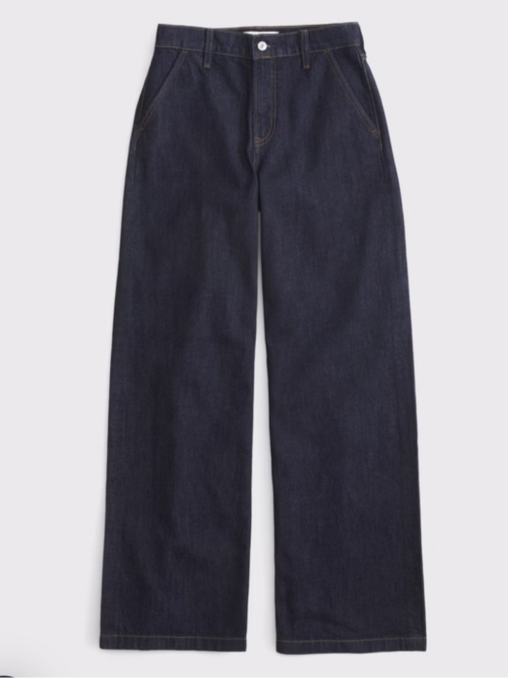 Abercrombie & Fitch High Rise Wide-Leg Trouser Jean